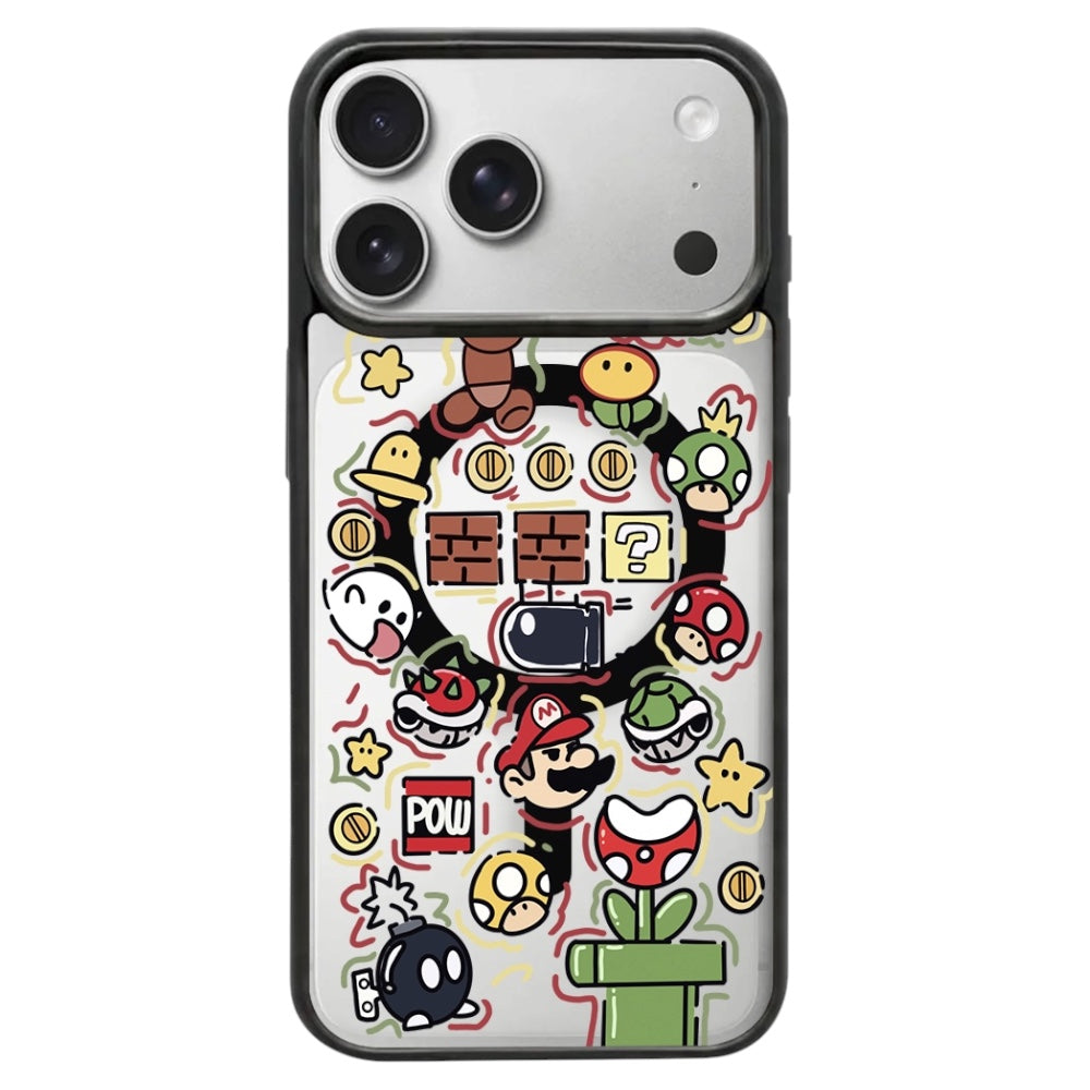 Estuche - Mario Bros para iPhone 17 Pro Max