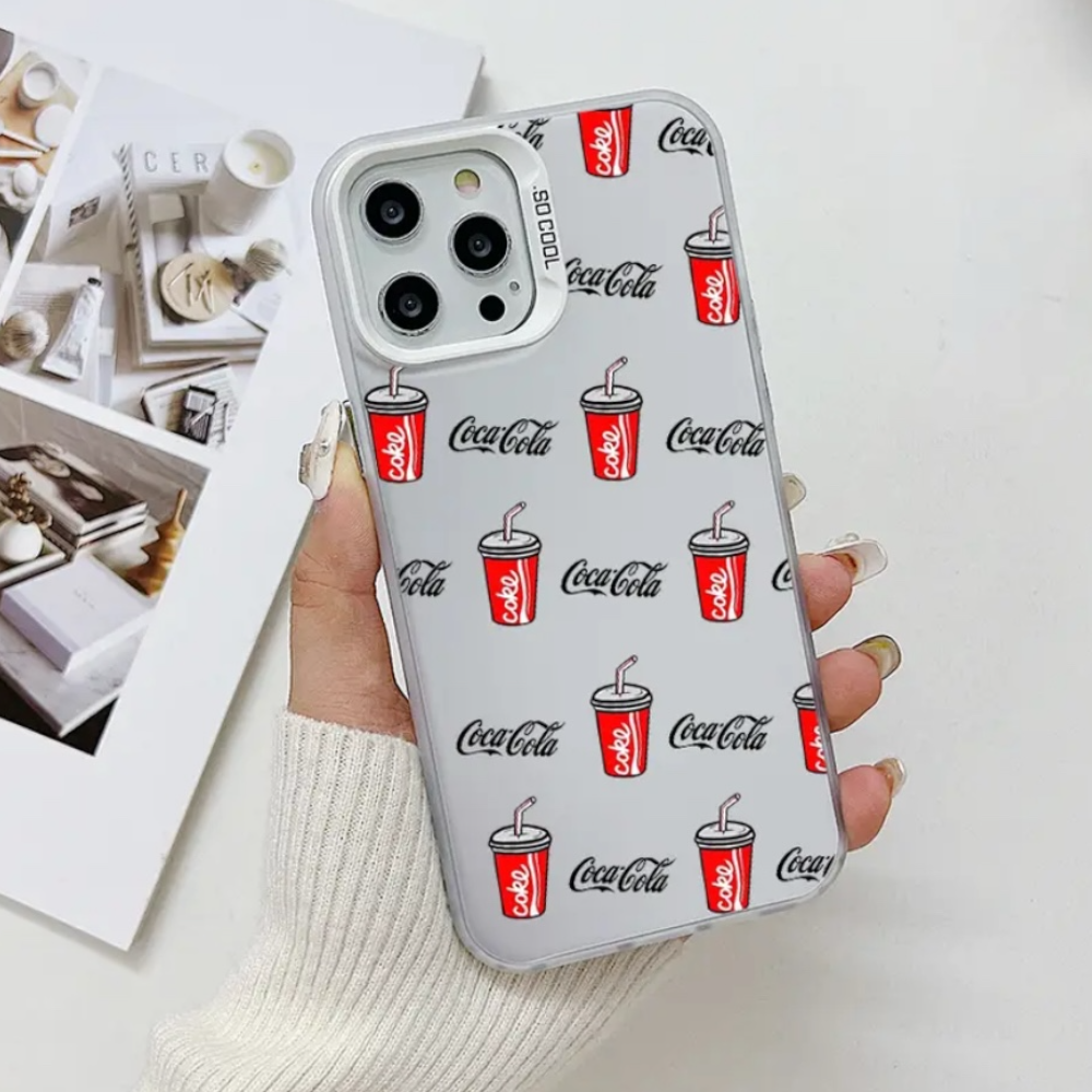 Estuche - Coca Cola para iPhone 15 Pro