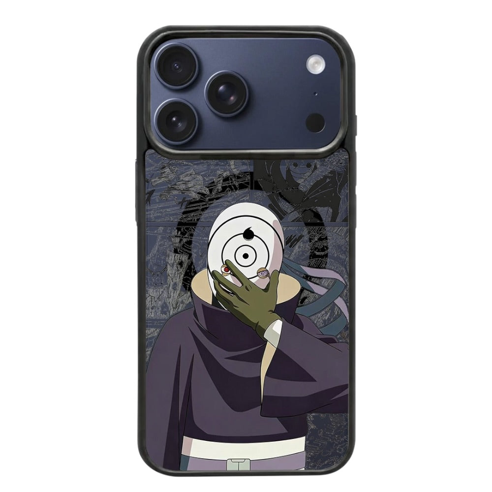 Estuche - Obito de naruto para iPhone 17 pro Max