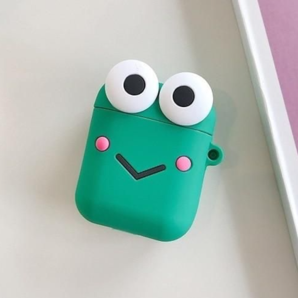 Estuche – rana verde  para AirPods 1 y 2