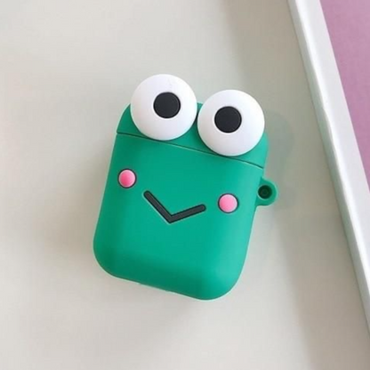 Estuche – rana verde  para AirPods 1 y 2