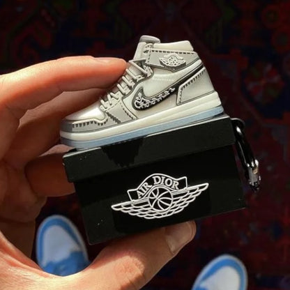 Estuche – Tenis Jordan Air Dior con Caja para AirPods Pro 1 y 2