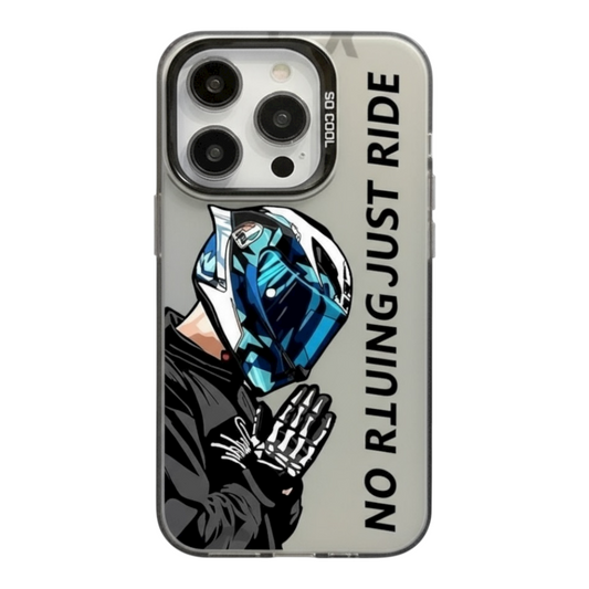 Estuche – Motociclista para iPhone 15 pro