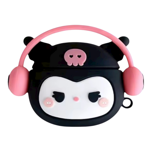 Estuche – Kuromi con Audífonos para AirPods Pro 1 y 2