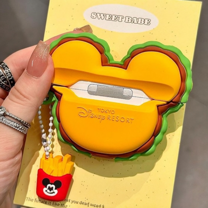 Estuche - Mickey Mouse Hamburguesa para AirPods 4