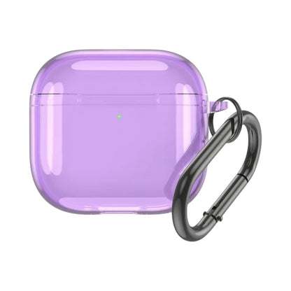 Estuche – Silicon transparente Lila para AirPods Pro 1 y 2