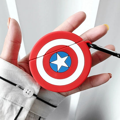 Estuche – Escudo capitán América  para AirPods Pro 1 y 2