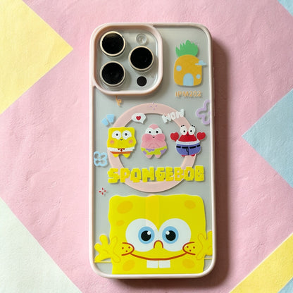 Estuche - Bob esponja para iPhone 15 Pro Max