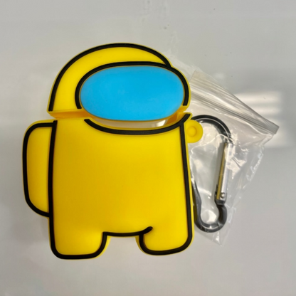 Estuche – Among Us amarillo para AirPods 1 y 2