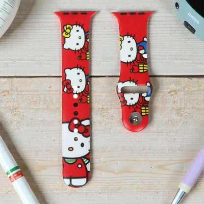 Pulsera – Hello Kitty rojo para Apple Watch