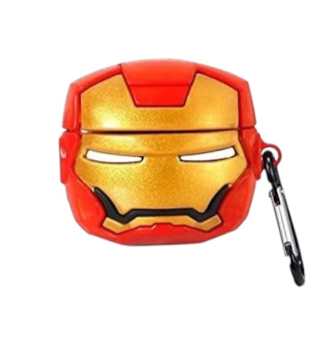 Estuche – Iron Man para AirPods Pro 1 y 2