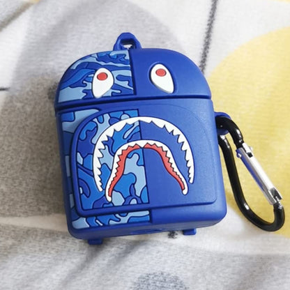 Estuche - Mochila vape  Azul para AirPods Pro 1 y 2