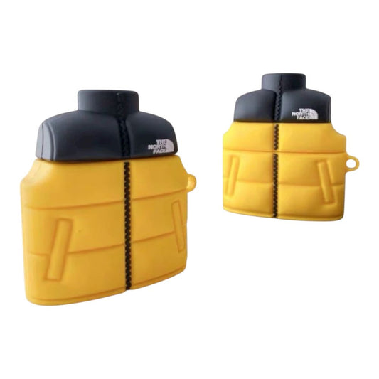Estuche – Chaleco North Face Amarillo para AirPods 3