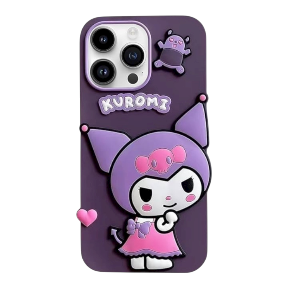 Estuche - Kuromi Cute para iPhone 12 Pro Max