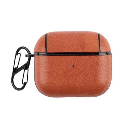 Estuche – Cuero café claro para AirPods Pro 1 y 2