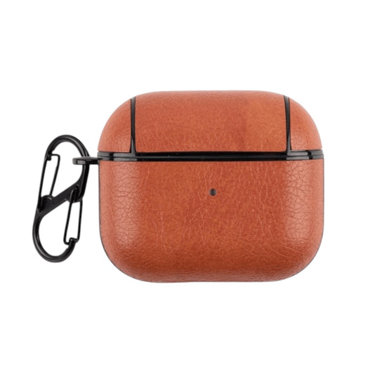 Estuche – Cuero café claro para AirPods Pro 1 y 2