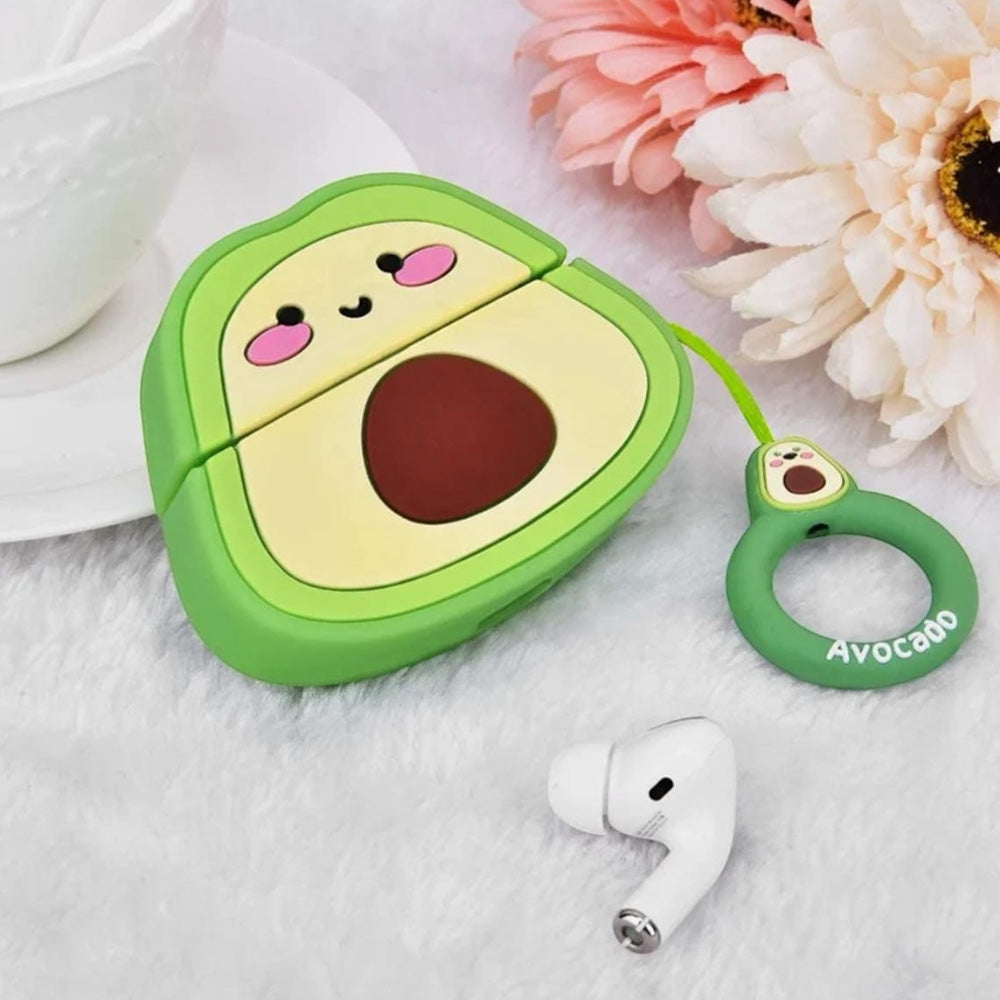Estuche – Aguacate Kawaii para AirPods Pro 1 y 2