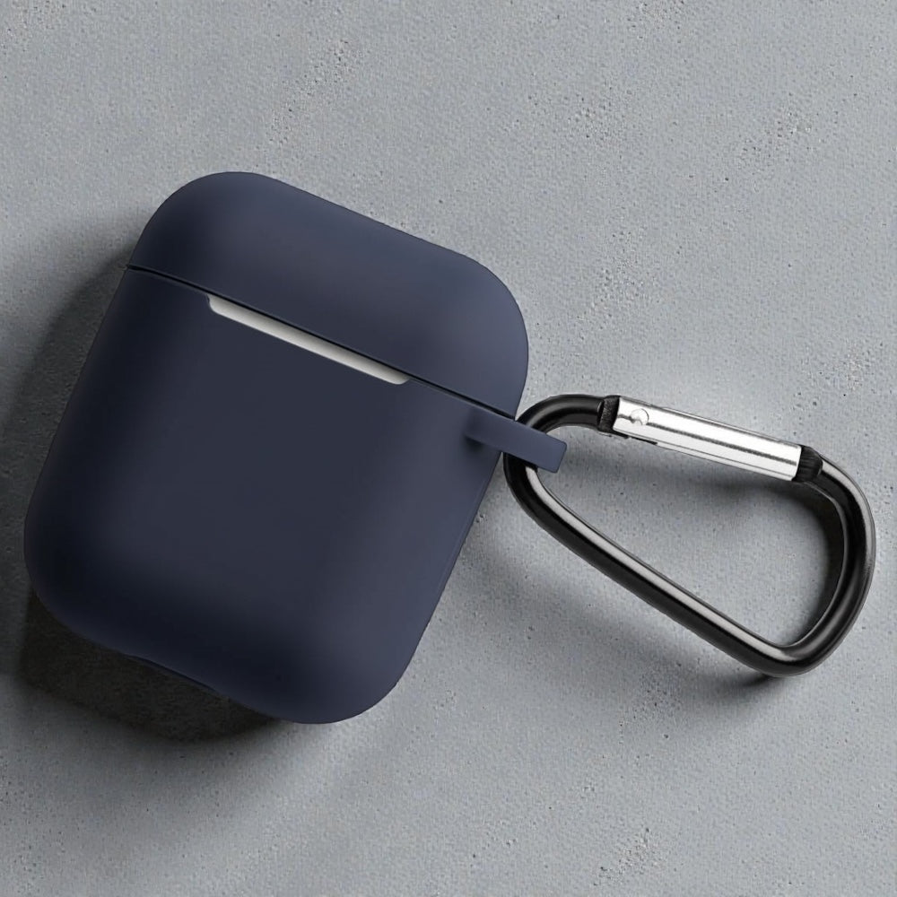 Estuche – Silicon Azul marino para AirPods 1 y 2