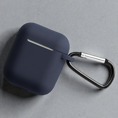 Estuche – Silicon Azul marino para AirPods 1 y 2