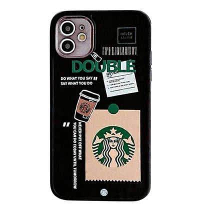 Estuche - Starbucks negro para iPhone 13 Pro