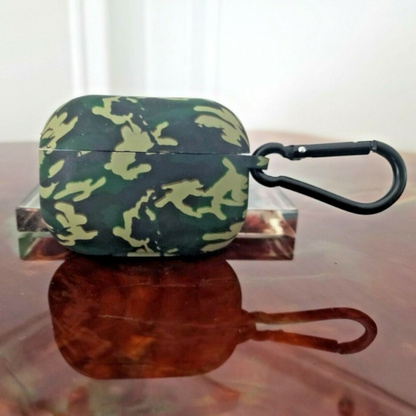 Estuche – Camuflaje Verde para AirPods Pro 1 y 2