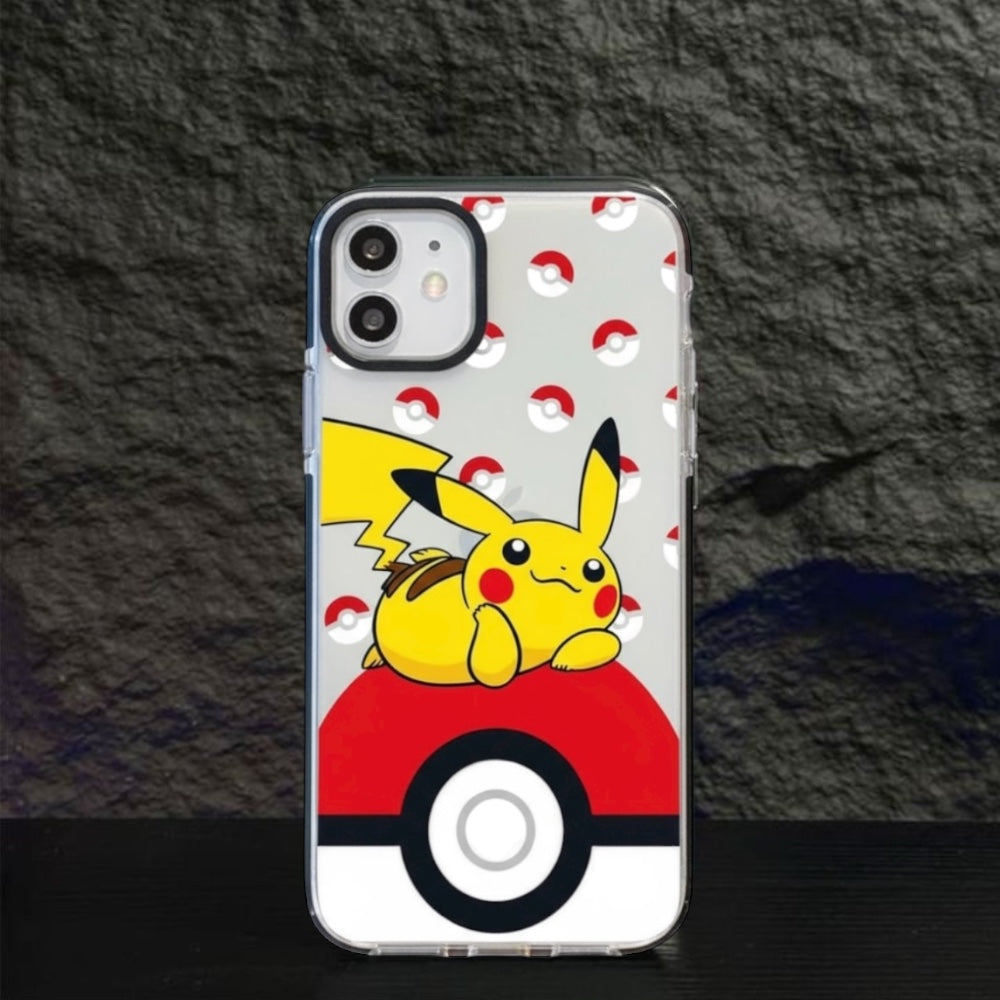 Estuche - Pokemón Pikachu y Pokebola para iPhone 11 normal