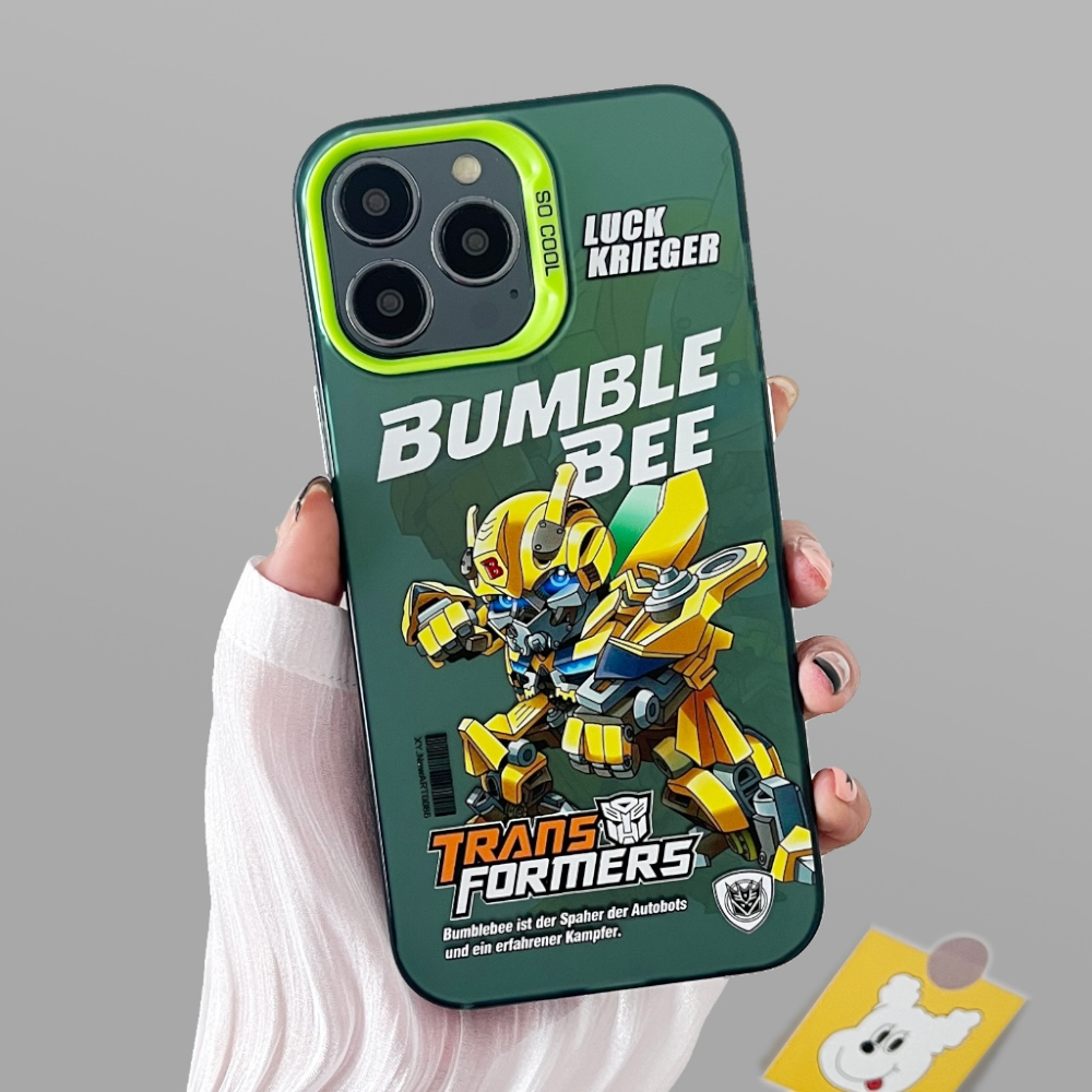 Estuche – Bumblebee de Transformers para iPhone 15 Plus