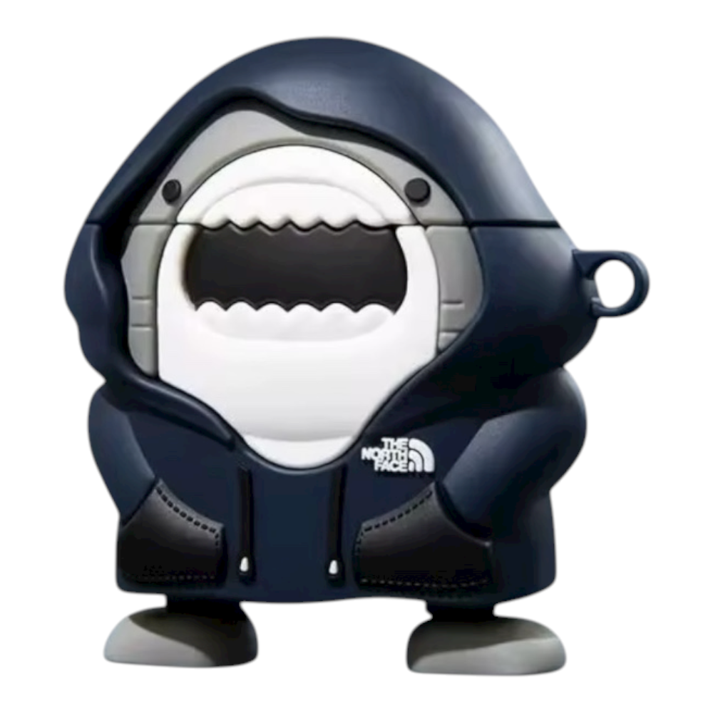 Estuche – Tiburón con Sudadera para AirPods Pro 1 y 2