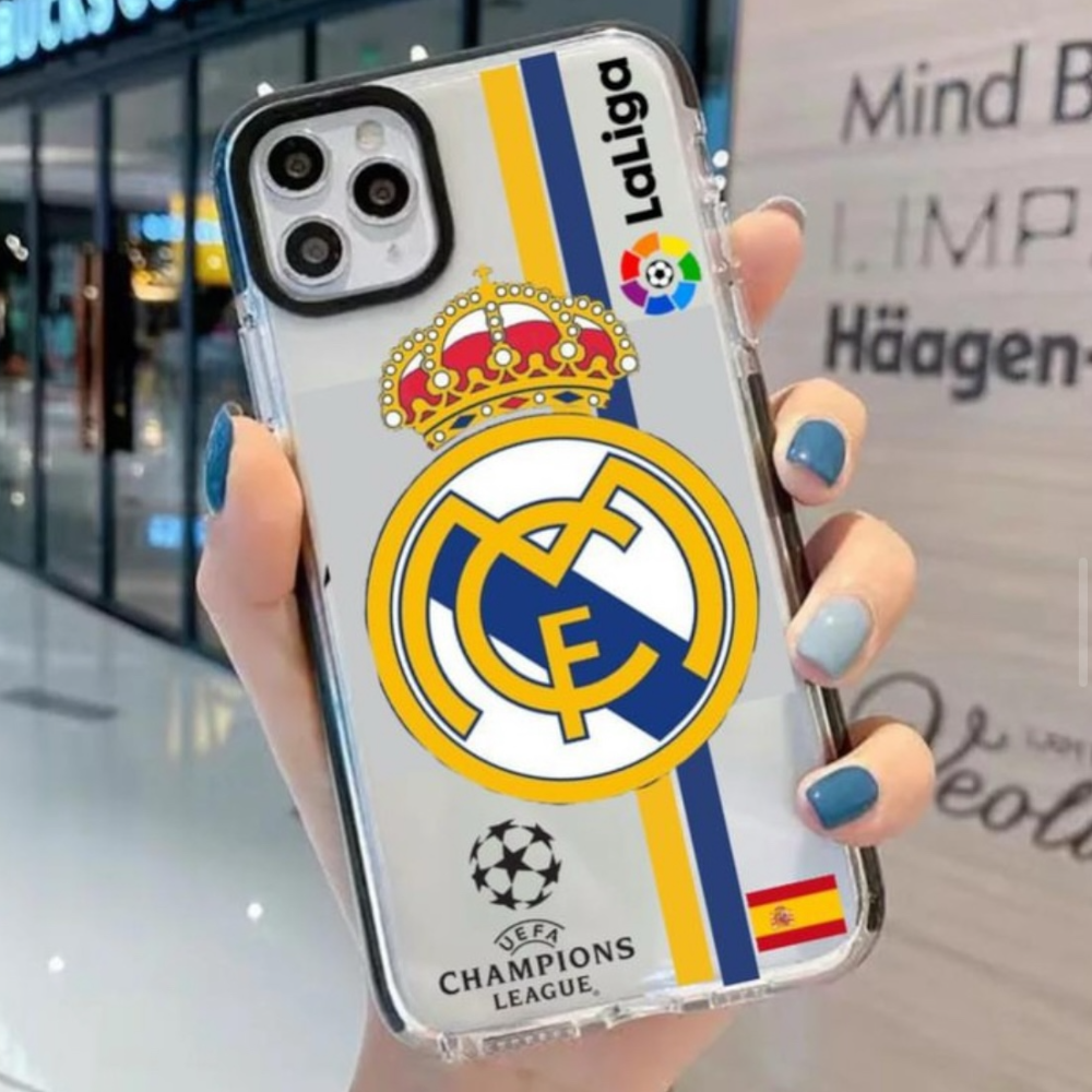 Estuche - Real Madrid  para iPhone XR