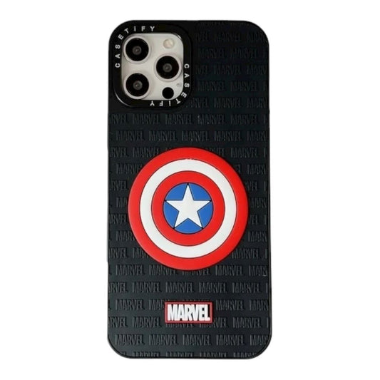 Estuche – Capitán América Shield para iPhone 16