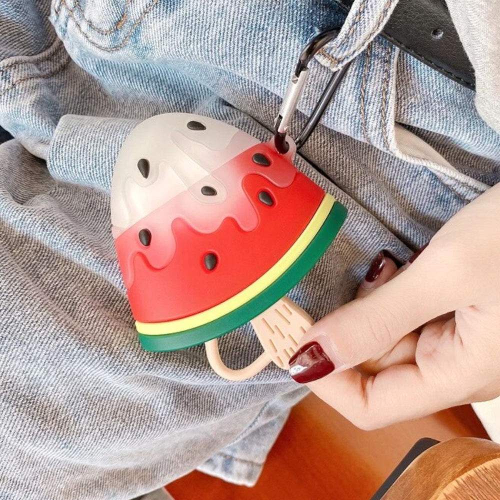 Estuche – sandía paleta para AirPods Pro 1 y 2