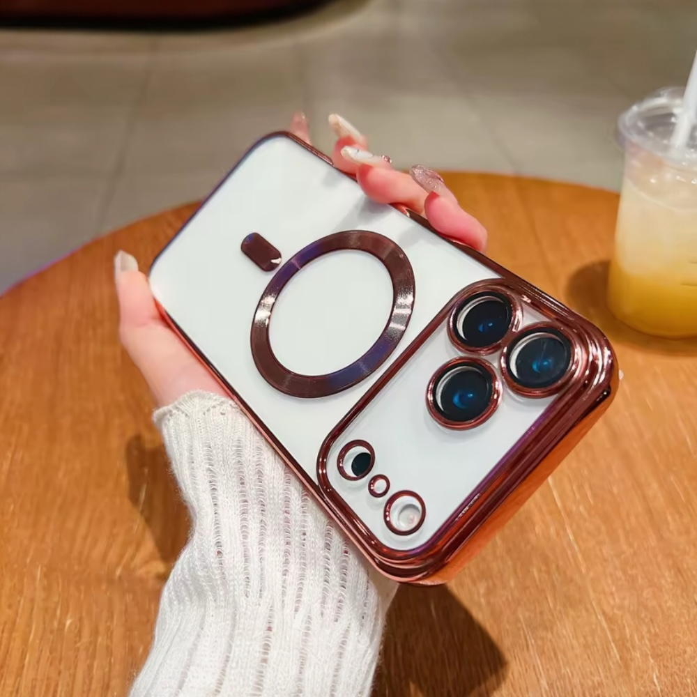 Estuche - Magnético Luxe Rosado para iPhone 17 air