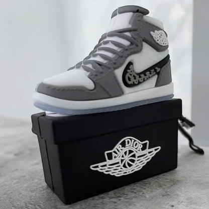 Estuche – Tenis Jordan Air Dior con Caja para AirPods Pro 1 y 2