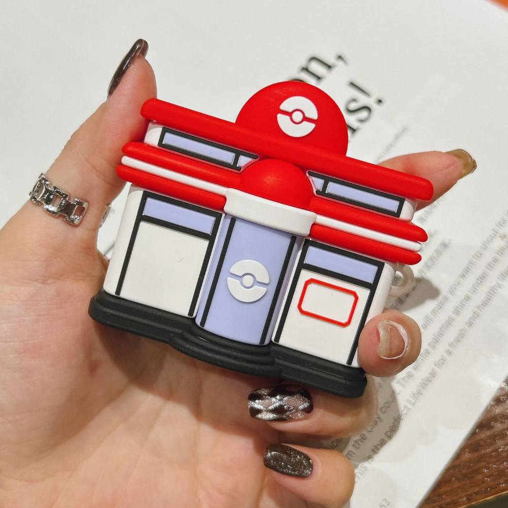Estuche – Centro Pokémon para AirPods Pro 1 y 2