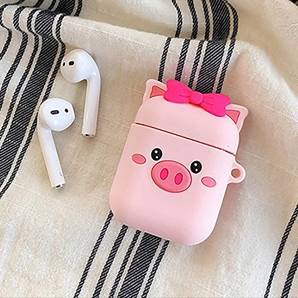 Estuche – Cerdito Rosado para AirPods 1 y 2