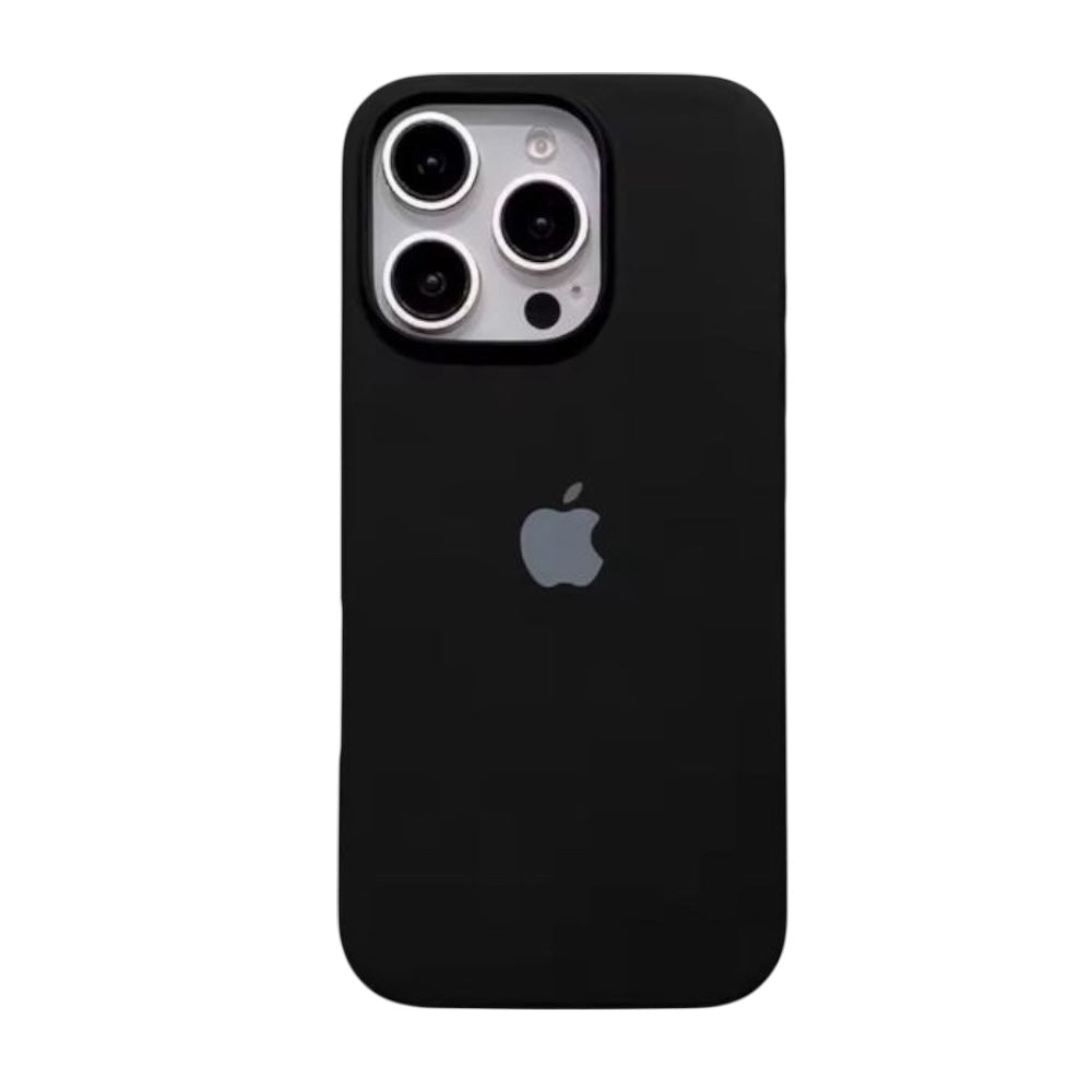 Estuche – Silicona Suave Negro para iPhone 12 pro