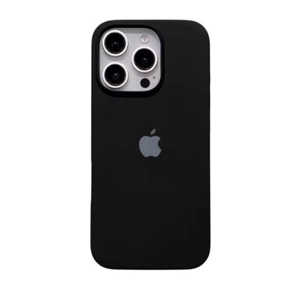 Estuche – Silicona Suave Negro para iPhone 12 pro