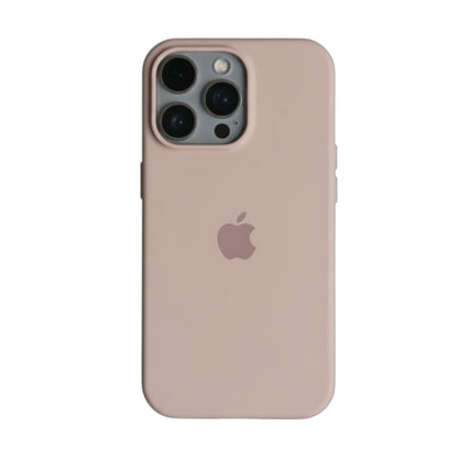 Estuche – Silicona Suave Rosado arena para iPhone 12 Pro
