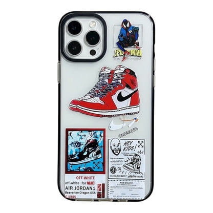 Estuche - Air Jordan Sneakers + Spiderman para iPhone 16 normal