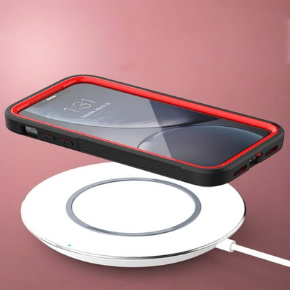 Estuche - Otter box Híbrido rojo para iPhone 13 normal