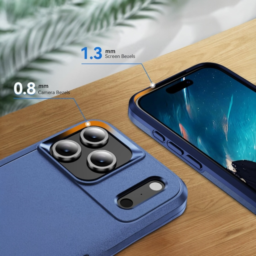 Estuche - Armor Shock Azul para iPhone iPhone 17 Pro Max