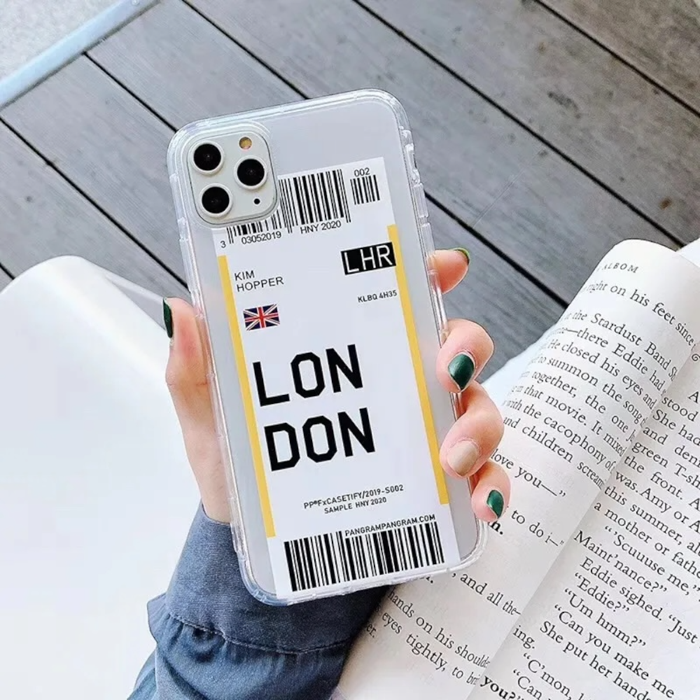 Estuche - London Ticket para iPhone 7/8/SE