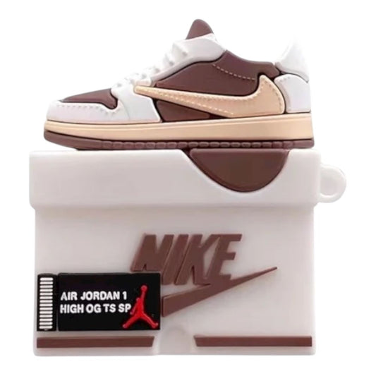 Estuche – Tenis Jordan Café para AirPods 4