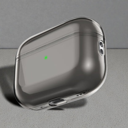 Estuche – Silicon transparente Negro para AirPods Pro 1 y 2