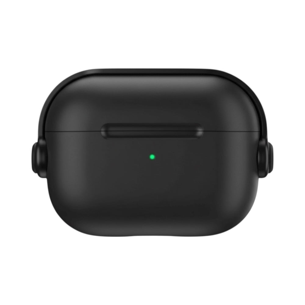 Estuche – Dabuna con simulación audífonos antishock Negro para AirPods Pro 1 y 2