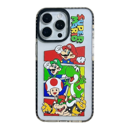 Estuche - Super Mario Bros Nintendo Personajes Yoshi Toad para iPhone 16 plus