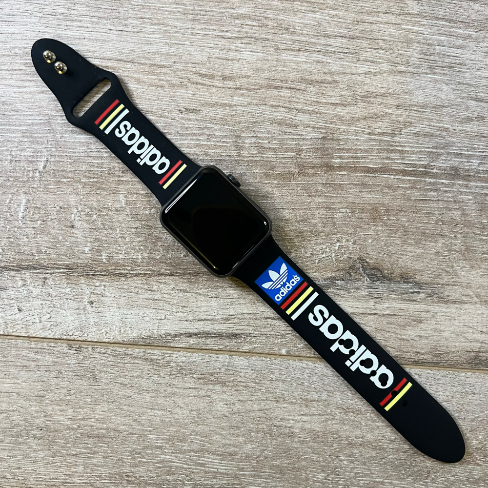 Pulsera - Adidas deportiva negro para Apple Watch