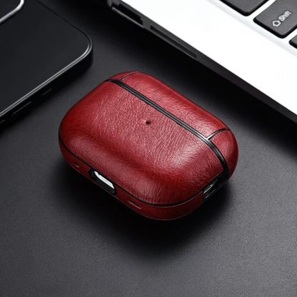 Estuche – Cuero Corinto para AirPods Pro 1 y 2