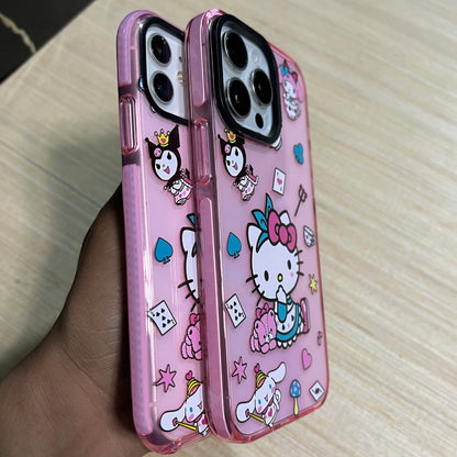 Estuche - Hello Kitty Rosado para iPhone 16 plus