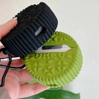 Estuche – Galleta oreo verde  para AirPods Pro 1 y 2